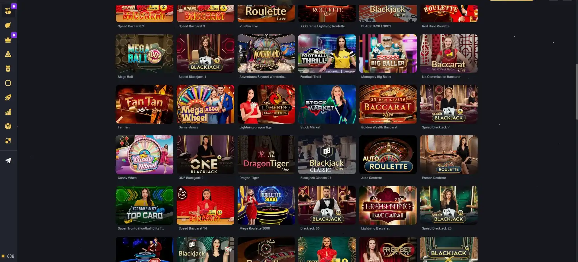 Мобильная версия Анлим казино на смартфоне